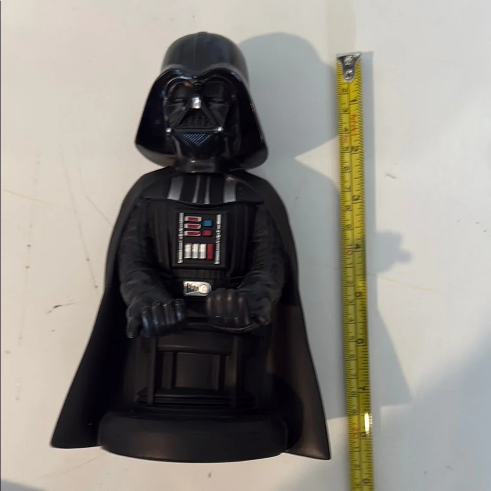 Darth Vader Figurine with Black and Silver Details